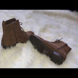 Brown Combat Boots
